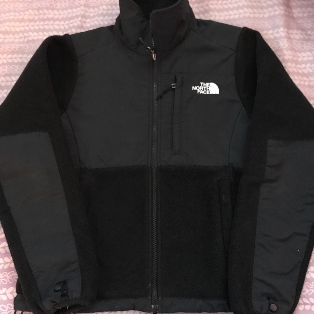 Black Delani Zip-Up The Northface Jacket